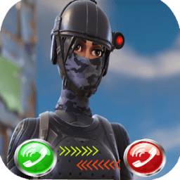 Fake call From Vedio Fortnite आइकन
