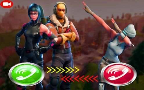 Fake call From Vedio Fortnite screenshot 2