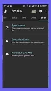 GPS Data app screenshot 2