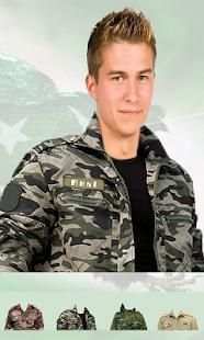 Army Uniforms Editor-Army Dress Photo Editor screenshot 1