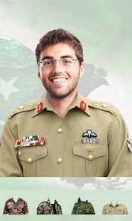 Army Uniforms Editor-Army Dress Photo Editor screenshot 5