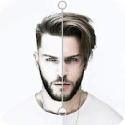 Boys Stud Beard Editor Handsome Hairstyle Effect