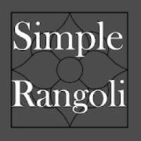 Simple Rangoli Designs : Easy Rangoli Designs