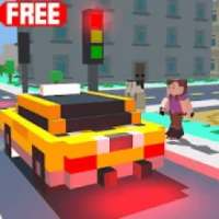 Blocky Traffic Racing