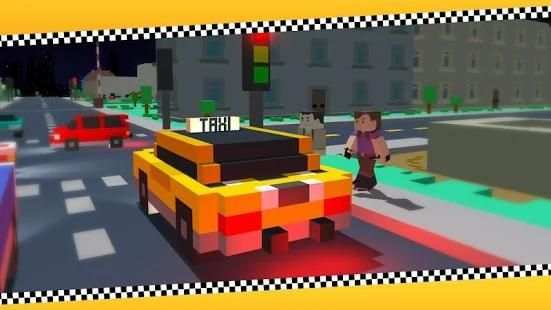 Blocky Traffic Racing screenshot 9