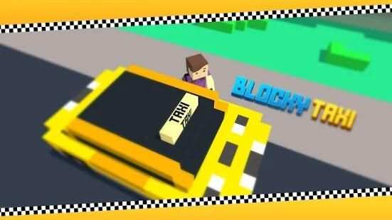 Blocky Traffic Racing screenshot 15