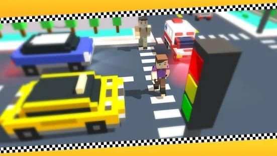 Blocky Traffic Racing screenshot 11
