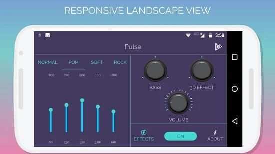 Pulse Audio Enhancer - Bass Booster & Equalizer screenshot 1