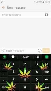 Weed Reggaeton Keyboard screenshot 1