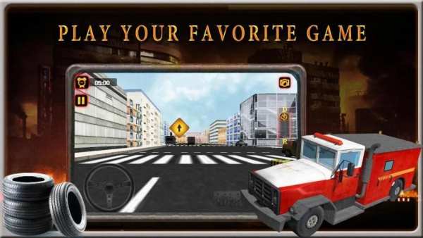FIRE TRUCK SIMULATOR 3D screenshot 9