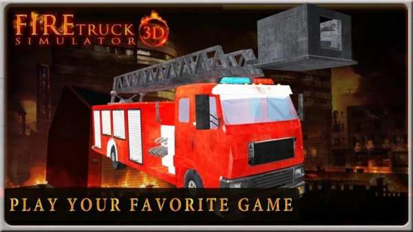 FIRE TRUCK SIMULATOR 3D screenshot 11