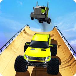 Extreme Monster Truck Car Stunts Impossible Tracks