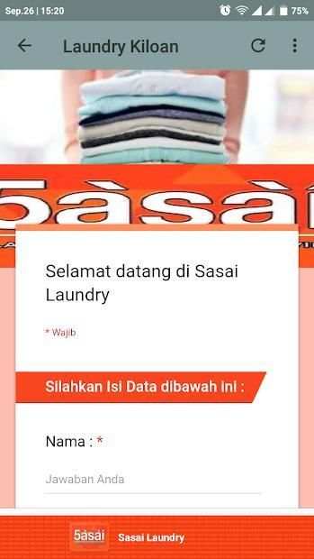 Sasai Laundry screenshot 1