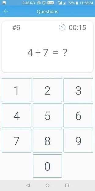 RapidMaths screenshot 3