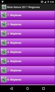 70 Bird Sounds and Ringtones स्क्रीनशॉट 3