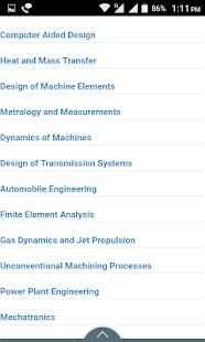 Mechanical Engineering study Notes screenshot 2