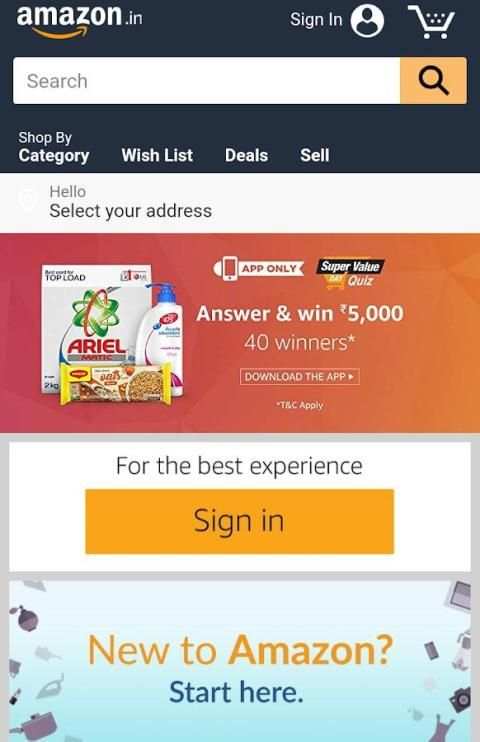 Shop on amazon screenshot 7