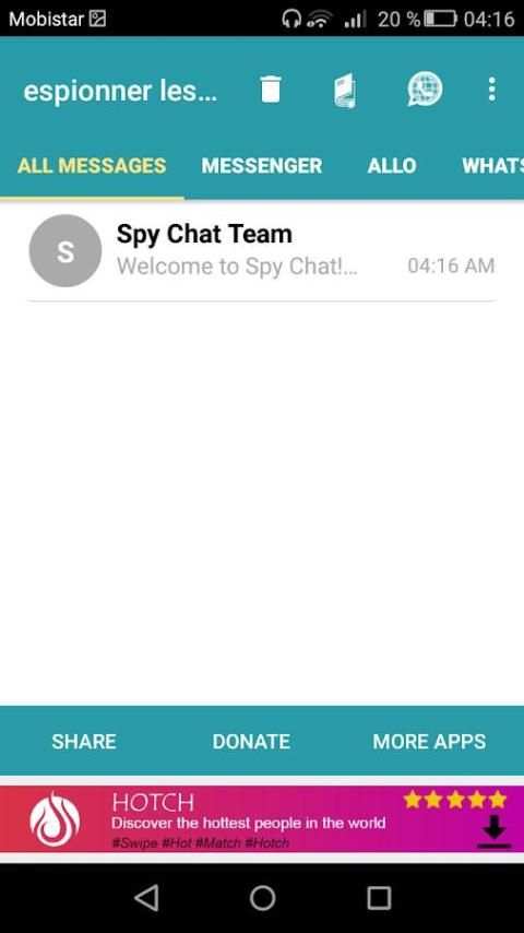 Messenger espionner screenshot 1
