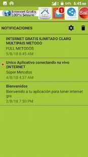 Gratis Internet Android vpn screenshot 2