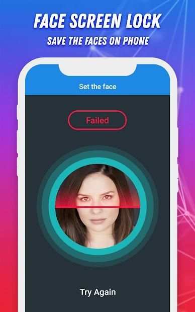 Face Lock Screen For Phone Camera स्क्रीनशॉट 1