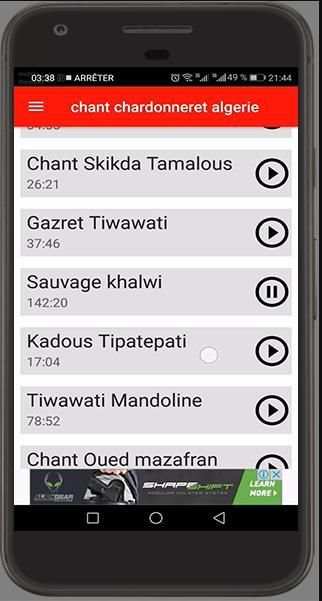 Chant Chardonneret Algerie screenshot 2