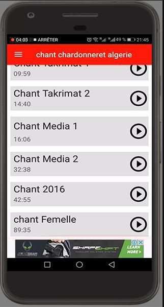 Chant Chardonneret Algerie screenshot 5