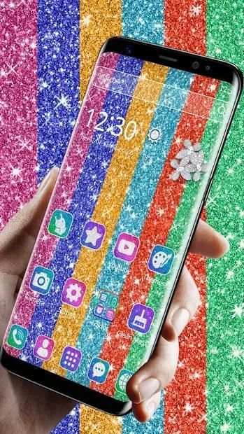 Tema Multi Warna Glitter screenshot 4