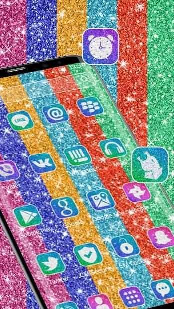 Tema Multi Warna Glitter screenshot 3