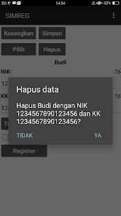 Registrasi SIM 3 Langkah скриншот 1