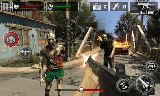 Zombie Shooter Call Of War screenshot 1