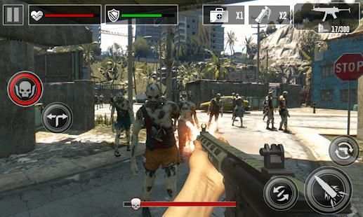 Zombie Shooter Call Of War screenshot 2