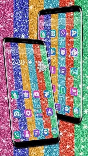 Tema Multi Warna Glitter screenshot 2