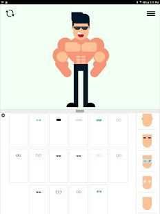 Flat Design Character Maker screenshot 4