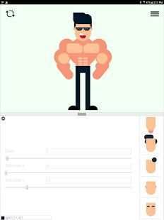 Flat Design Character Maker screenshot 1