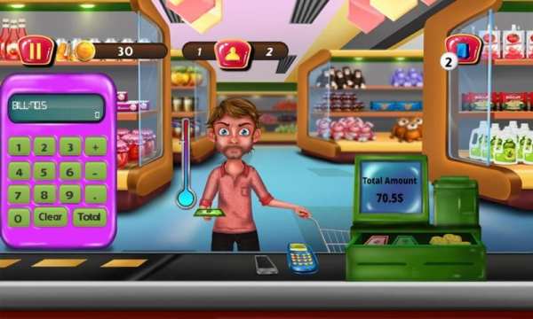 Supermarket Cashier Kids Games screenshot 5