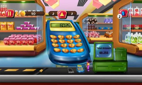 Supermarket Cashier Kids Games screenshot 1