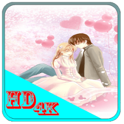 ikon Anime Valentine Wallpaper