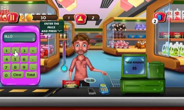 Supermarket Cashier Kids Games screenshot 11