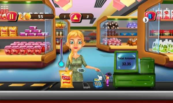 Supermarket Cashier Kids Games screenshot 7