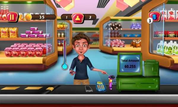 Supermarket Cashier Kids Games screenshot 2