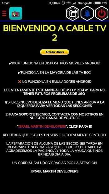 Cable Tv 2 screenshot 1