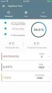 SuperWise-Dashboard : Manage Construction Project скриншот 3