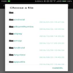 File Chooser Demo for Android