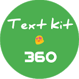 ikon Text kit 360 - best text tool app