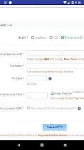 Aadhaar card download screenshot 2