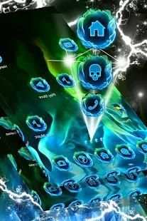 Cold Smoke Launcher Theme screenshot 4