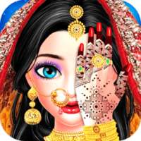 Indian Girl Wedding Fashion Salon