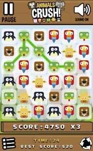 Animals Crush screenshot 2