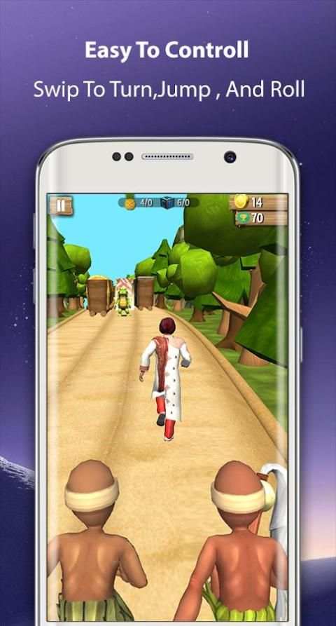 Subway Krish - temple and run adventure ♣♣ स्क्रीनशॉट 5