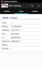 DRL Tracking स्क्रीनशॉट 2